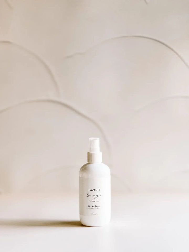 eau de linge lavande sauge maree chandelle compagnie quebecoise