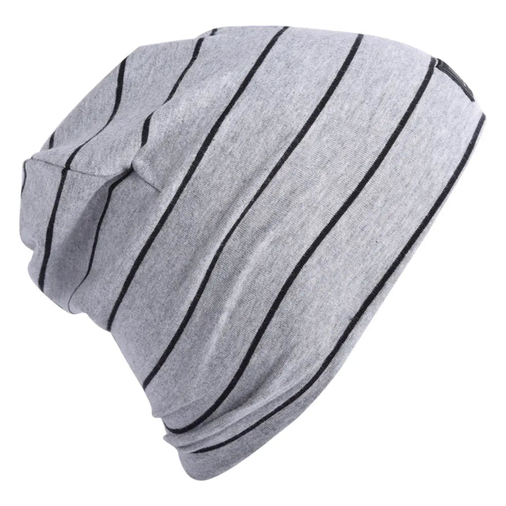 tuque boston lpapparel automne rayé gris noir mixt
