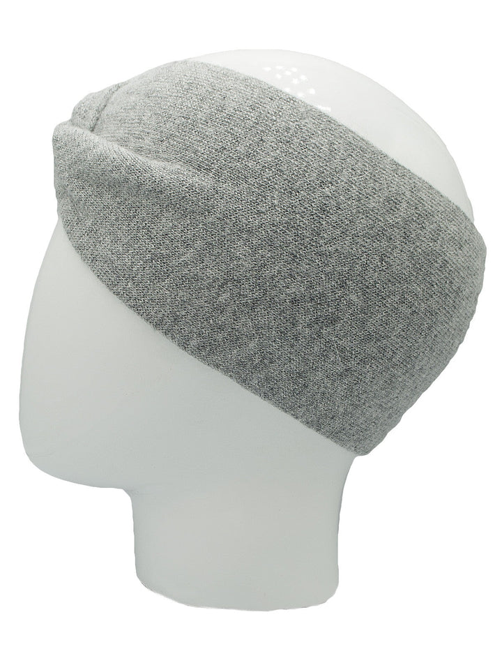 bandeau laine gris pale lafleur accessoire automne hiver