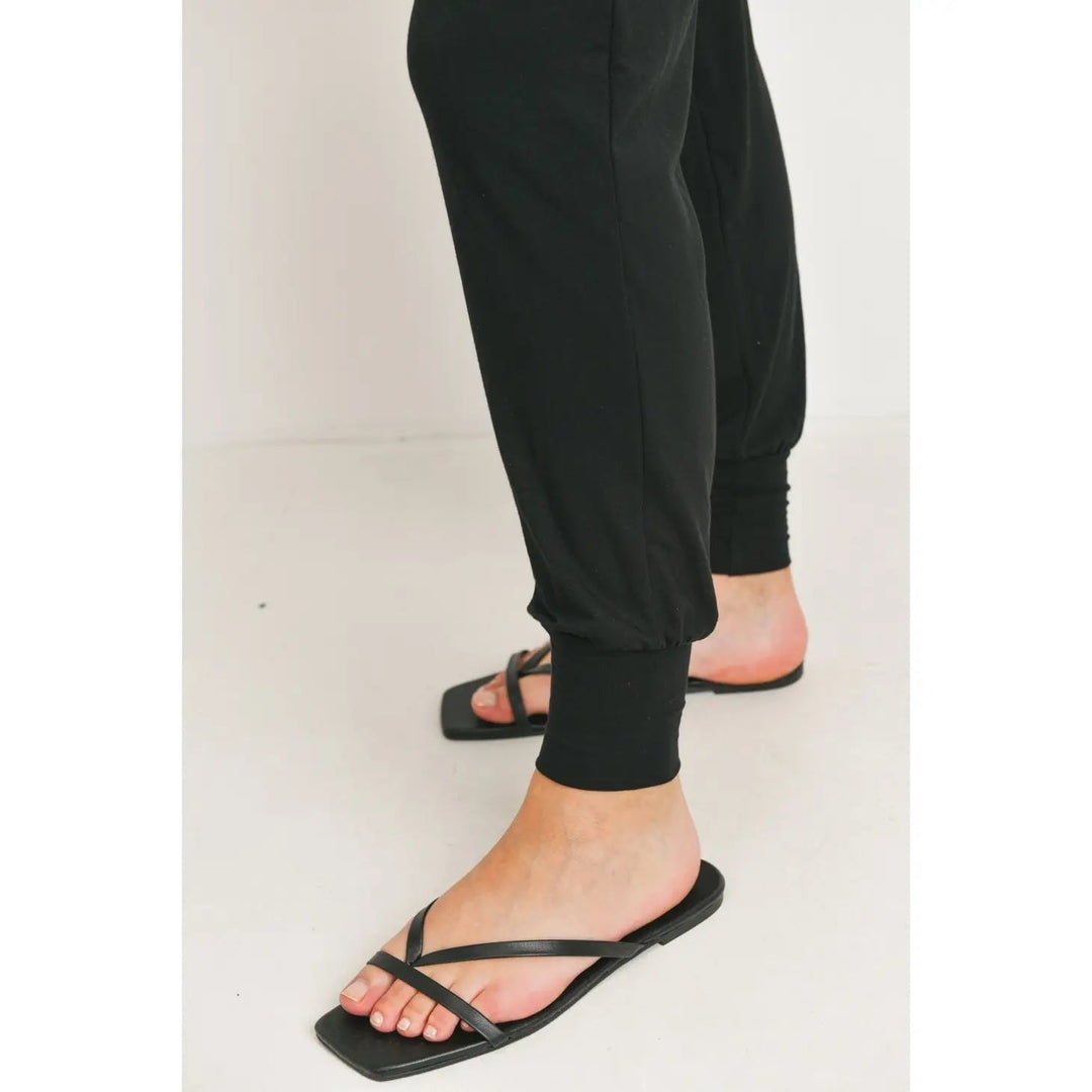 Hello miz pantalon vêtement maternité grossesse jogging noir