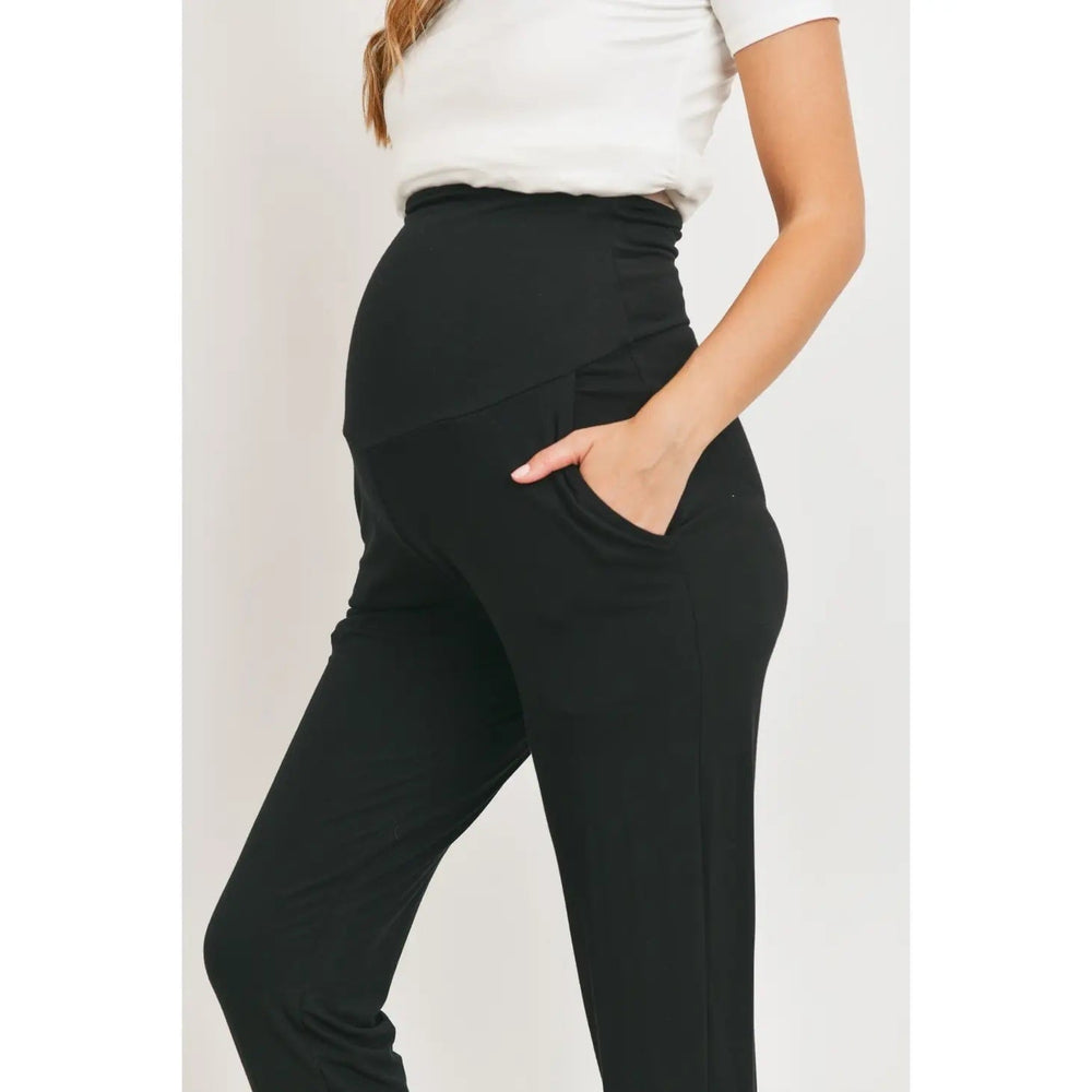 Hello miz pantalon vêtement maternité grossesse jogging noir