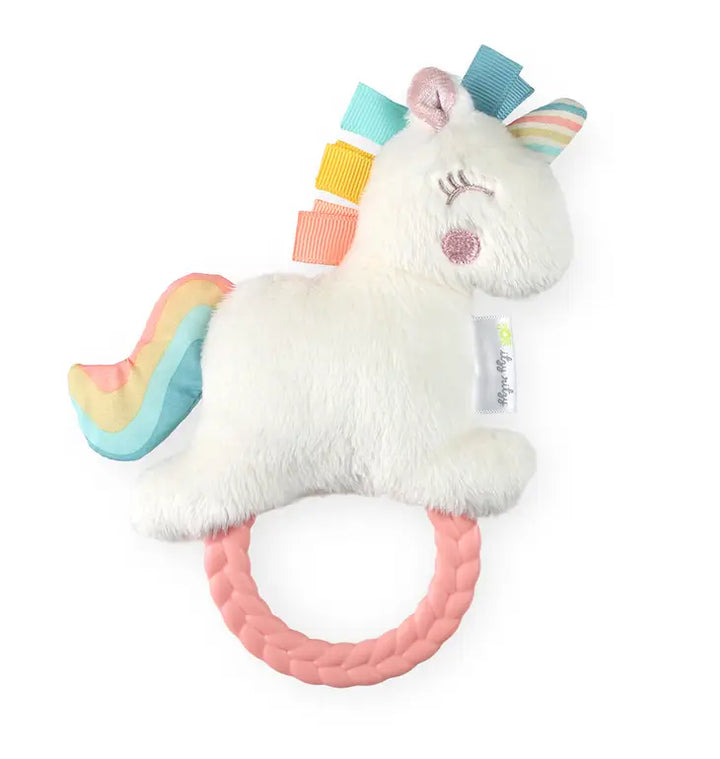 Itzy ritzy hochet dentition grelot eveil licorne