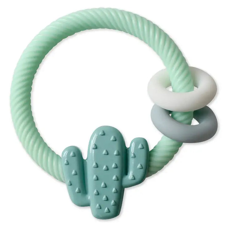 Itzy ritzy hochet dentition silicone cactus jouet bebe