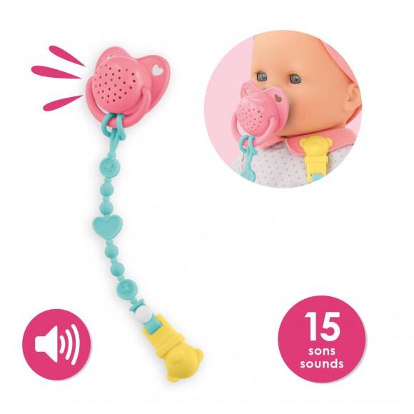 Tétine sonore pour poupon de 36 cm - 15 sons différents - Corolle par Corolle vendu par MlleetCoco.com
