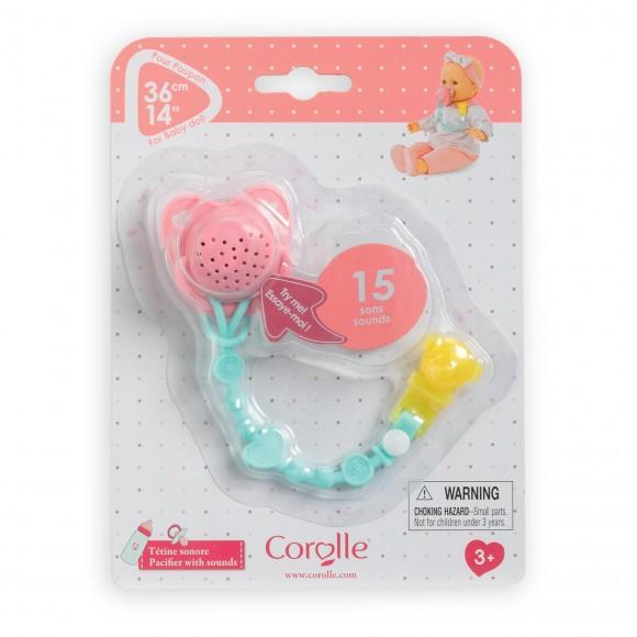 Tétine sonore pour poupon de 36 cm - 15 sons différents - Corolle par Corolle vendu par MlleetCoco.com