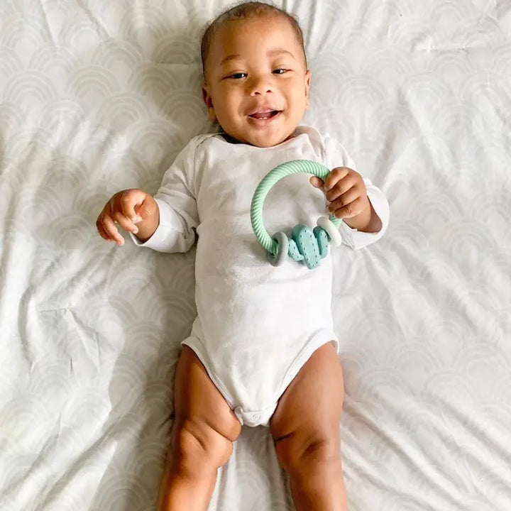 Itzy ritzy hochet dentition silicone cactus jouet bebe