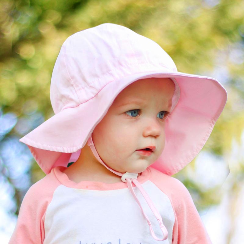 chapeau jan jul rose anti uv évolutif enfant