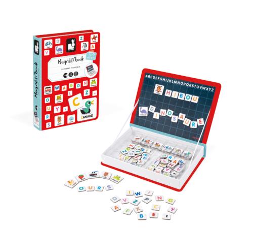 Livre magnétique Magneti'book - Alphabet français - Janod par Janod vendu par MlleetCoco.com