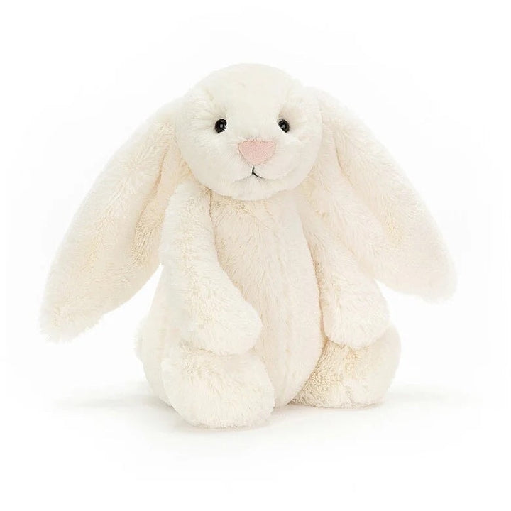 Jellycat toutou peluche lapin crème bashful 12 pouces moyen
