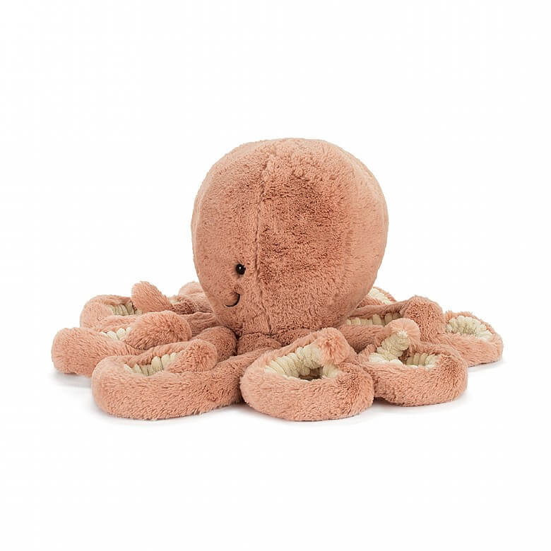Jellycat toutou peluche pieuvre rose odell 19 pouces