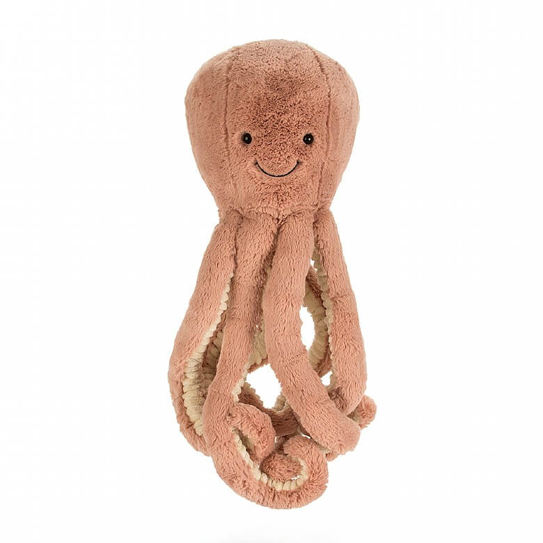 Jellycat toutou peluche pieuvre rose odell 19 pouces