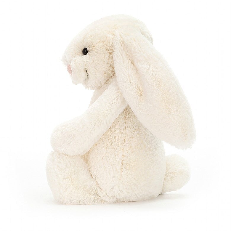 Jellycat toutou peluche lapin crème bashful 12 pouces moyen