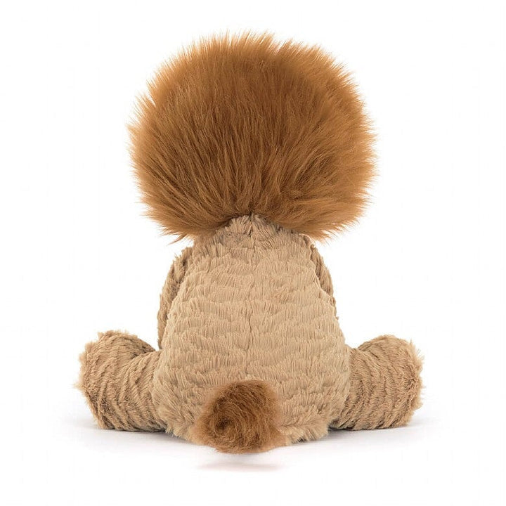 Jellycat toutou peluche lion caramel moyen 12 pouces