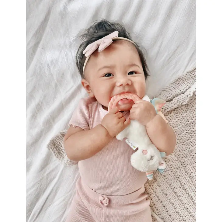 Itzy ritzy hochet dentition grelot eveil licorne