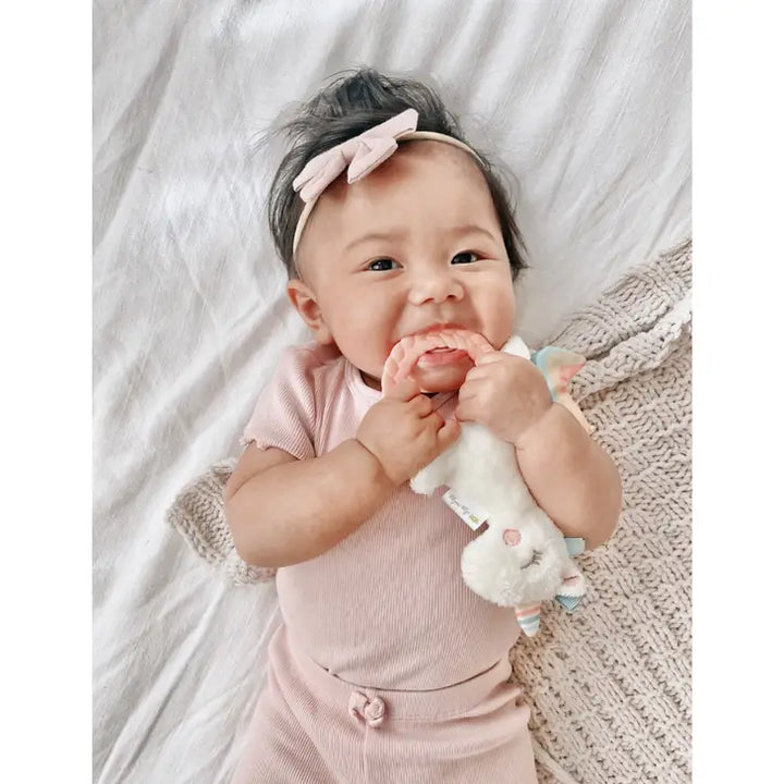 Itzy ritzy hochet dentition grelot eveil licorne