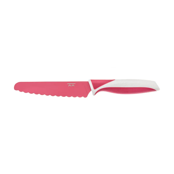 kiddikutter couteau sécuritaire enfant rose foncé