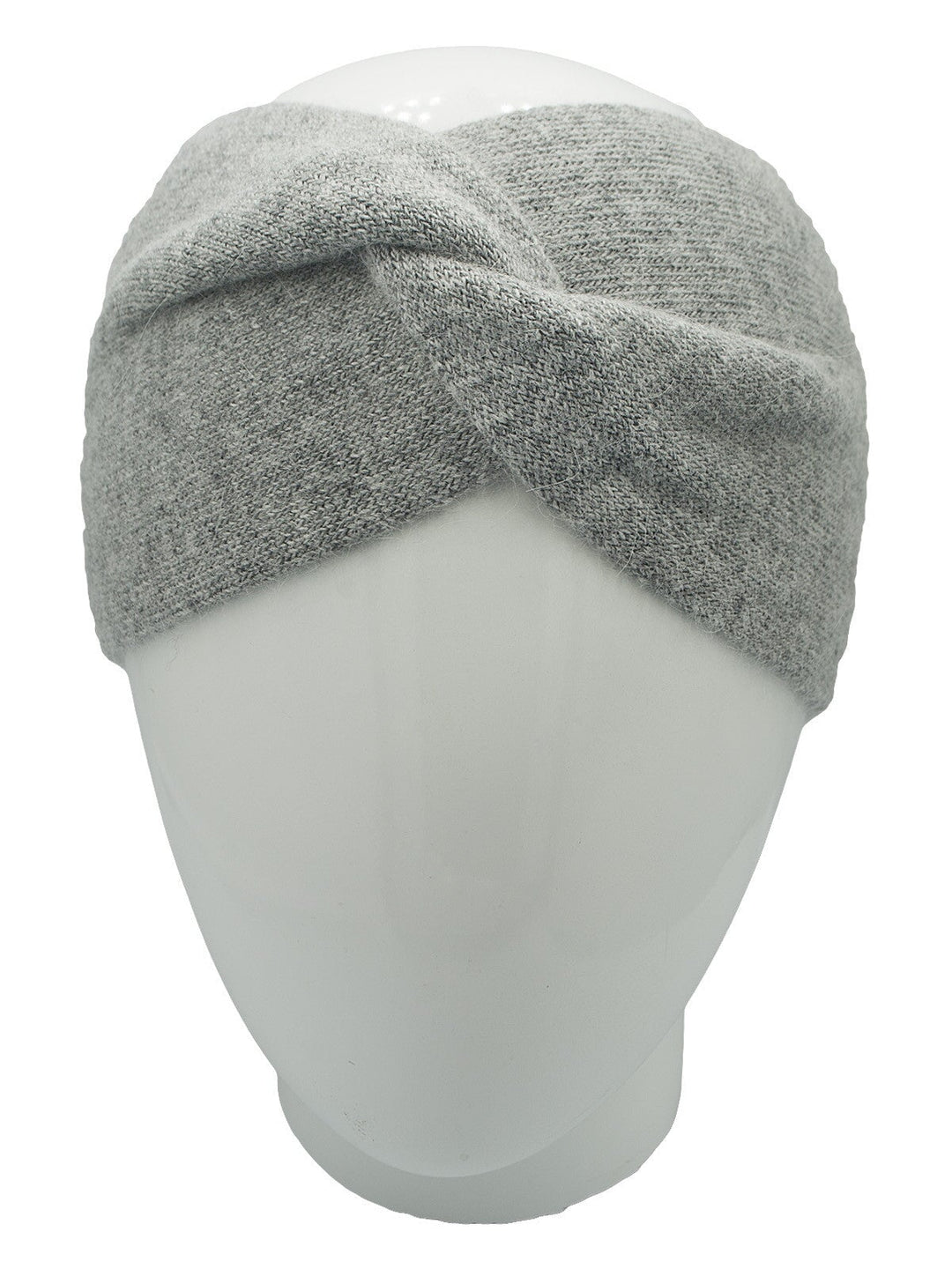 bandeau laine gris pale lafleur accessoire automne hiver