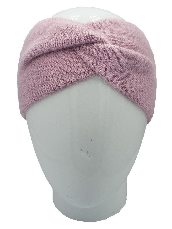 bandeau vieux rose lafleur laine accessoire automne hiver