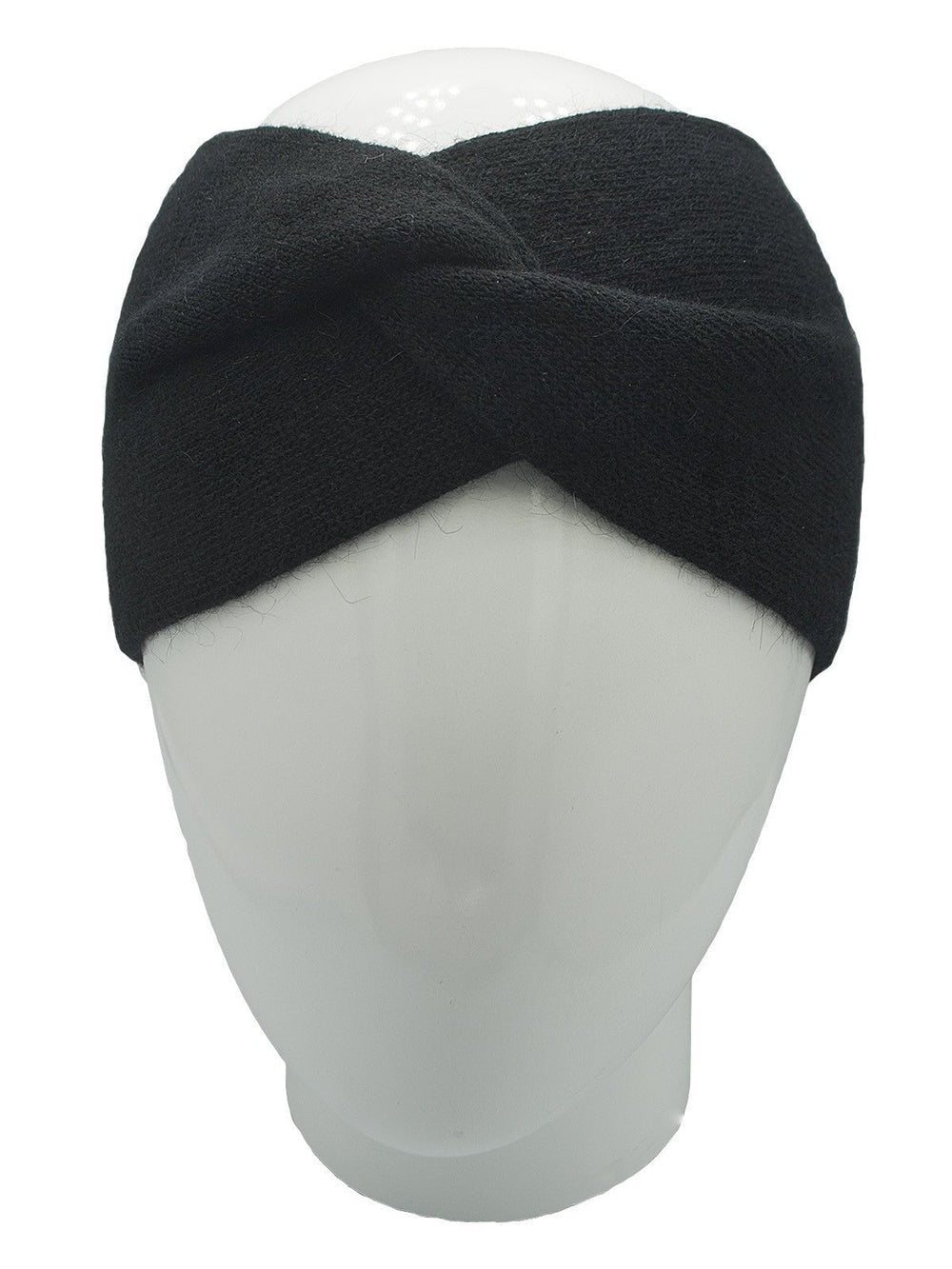 bandeau laine noir lafleur accessoire automne hiver