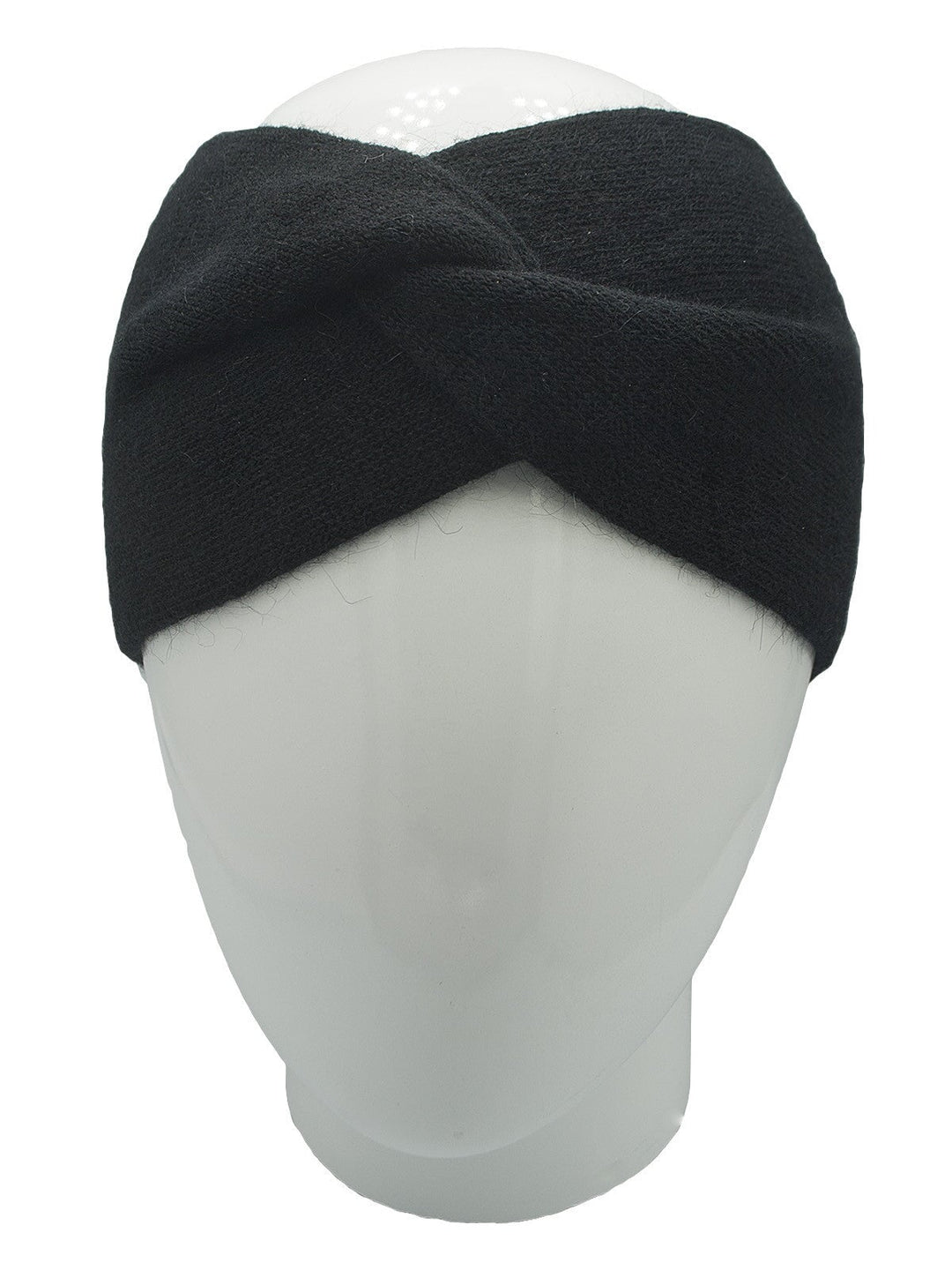 bandeau laine noir lafleur accessoire automne hiver