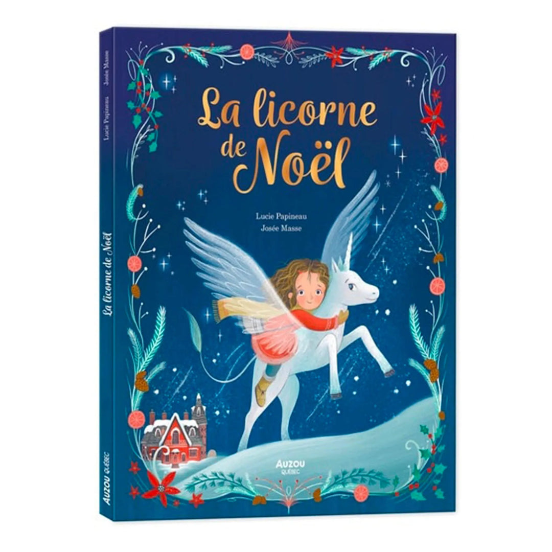 la licorne de noel livre auzou cheval neige renne 