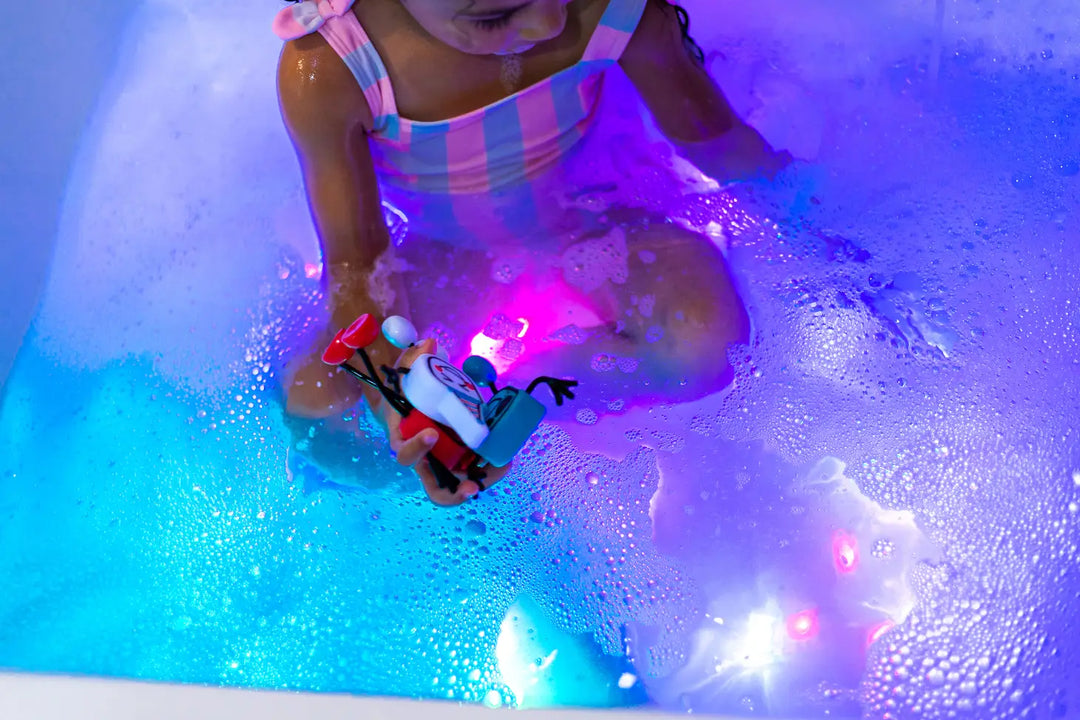 personnage lumineux glo pals party couleur accesoire bain enfant
