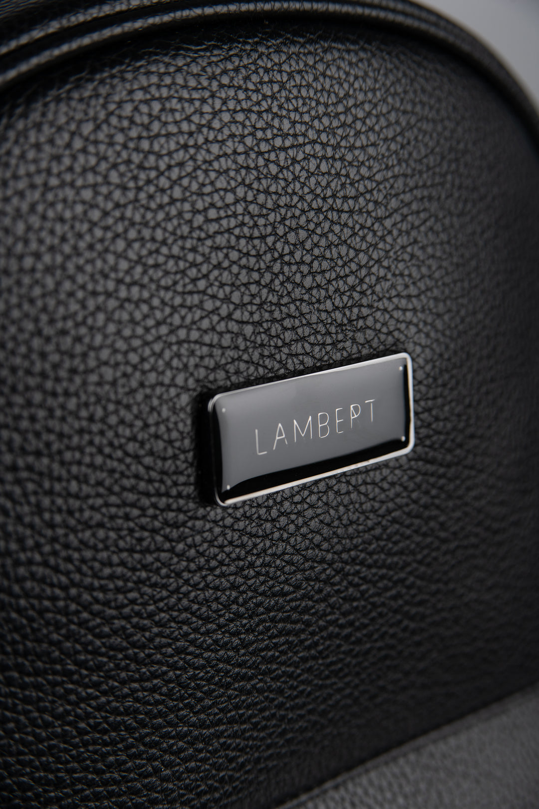 sac dos maude noir lambert cuir vegan compagnie quebecoise