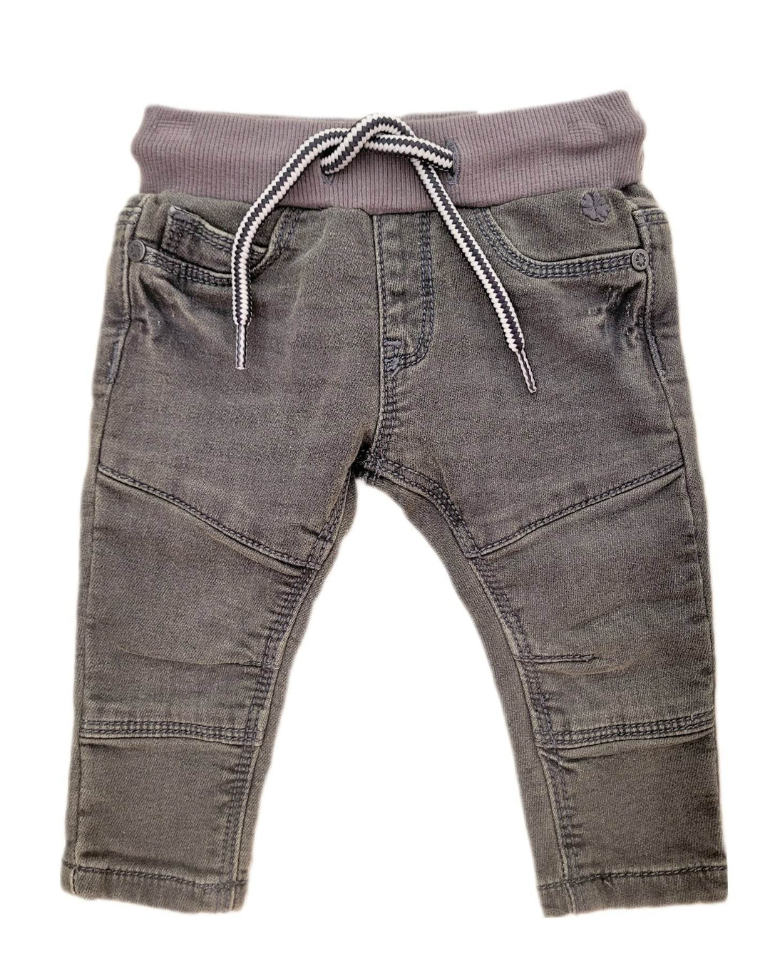 jeans taille élastique charbon vêtement enfant Noppies