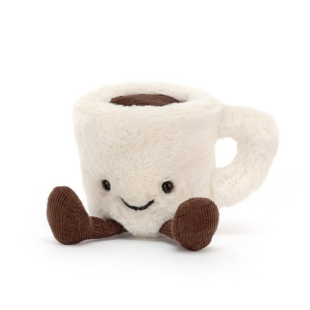 Peluche tasse espresso amuseable Jellycat Mlle et Coco