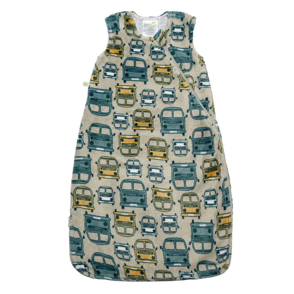 Perlimpinpin dormeuse gigoteuse en peluche camionnettes 1.5 tog compagnie québécoise