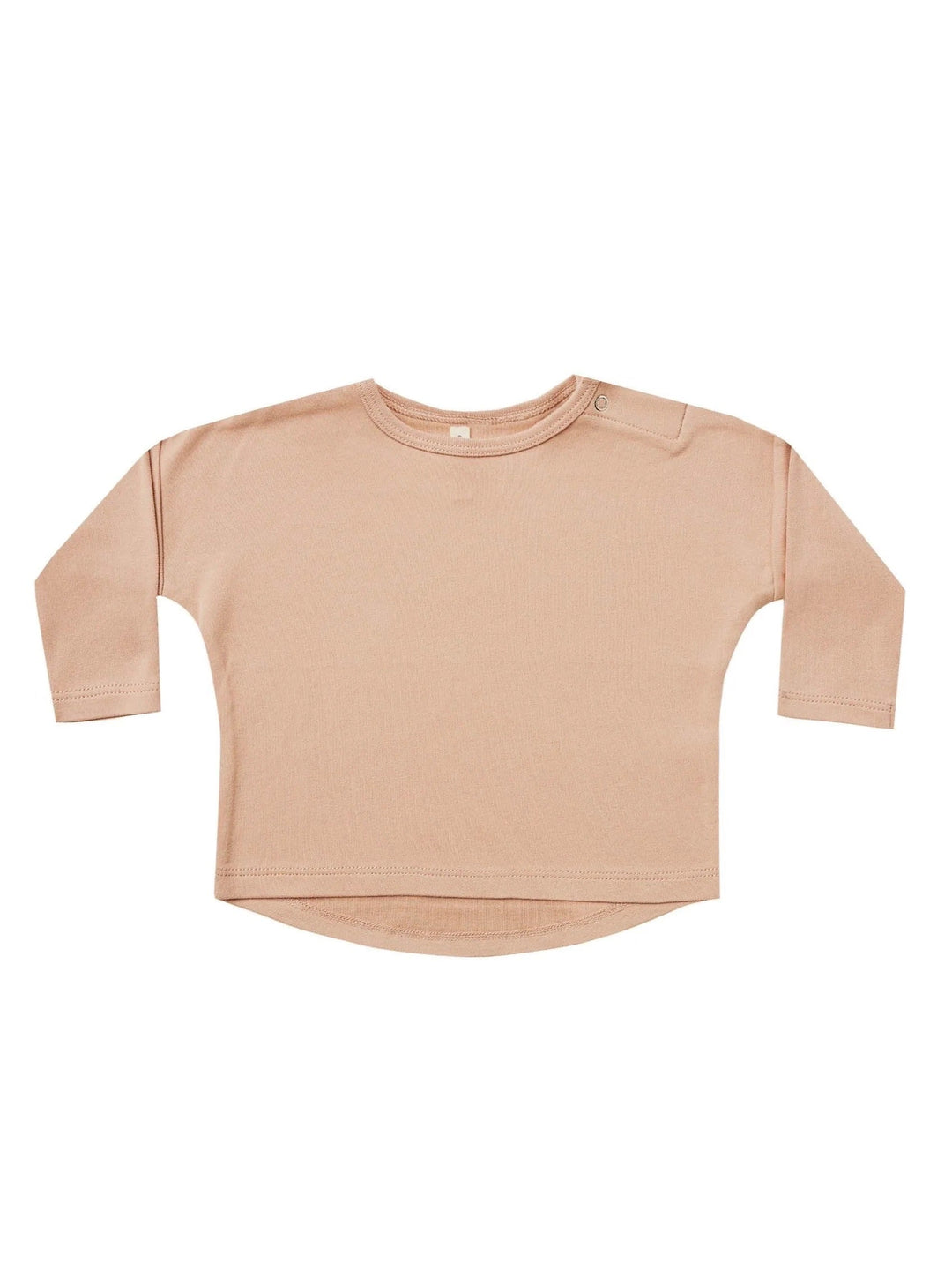 quincy mae chandail beige rosé manches longues vêtement bébé