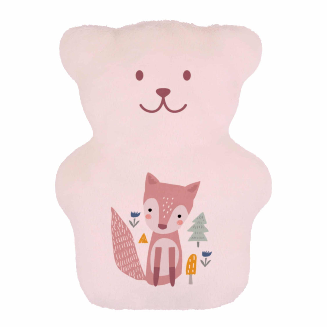 Sac magique - Ourson rose avec renard - Béké Bobo par Béké Bobo vendu par MlleetCoco.com