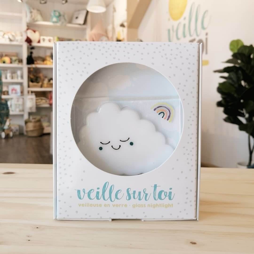 Veille sur toi veilleuse nuage bébé jules