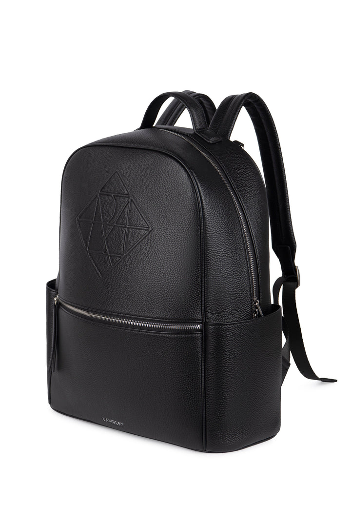 Lambert sac couches dos tapis langer vicky noir cuir vegan