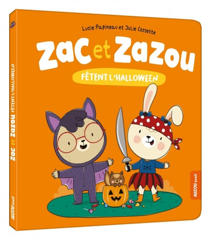 zac zazou halloween livrre quebecois auzou