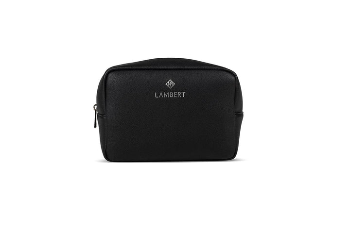 Trousse à maquillage en cuir vegan - Zoé noir - Lambert par Lambert vendu par MlleetCoco.com
